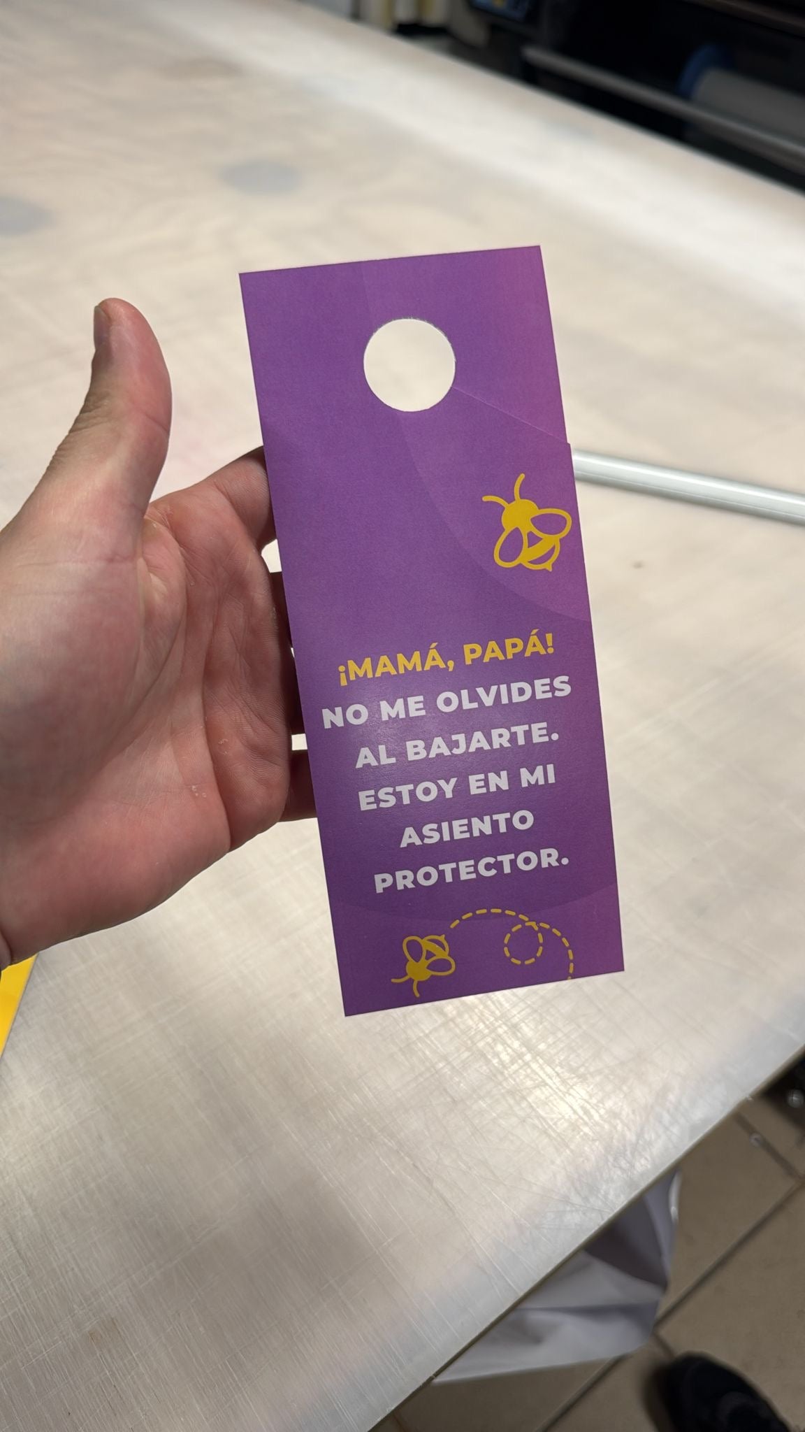 Holder "No me olvides"