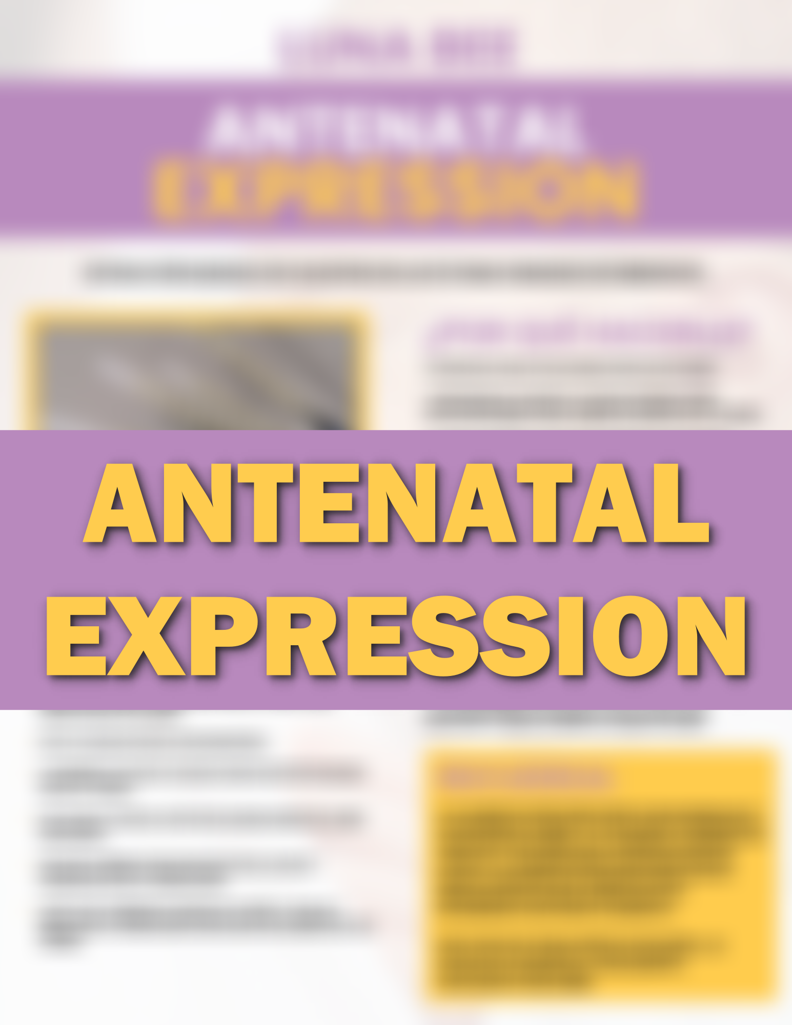 Antenatal Expression | PDF
