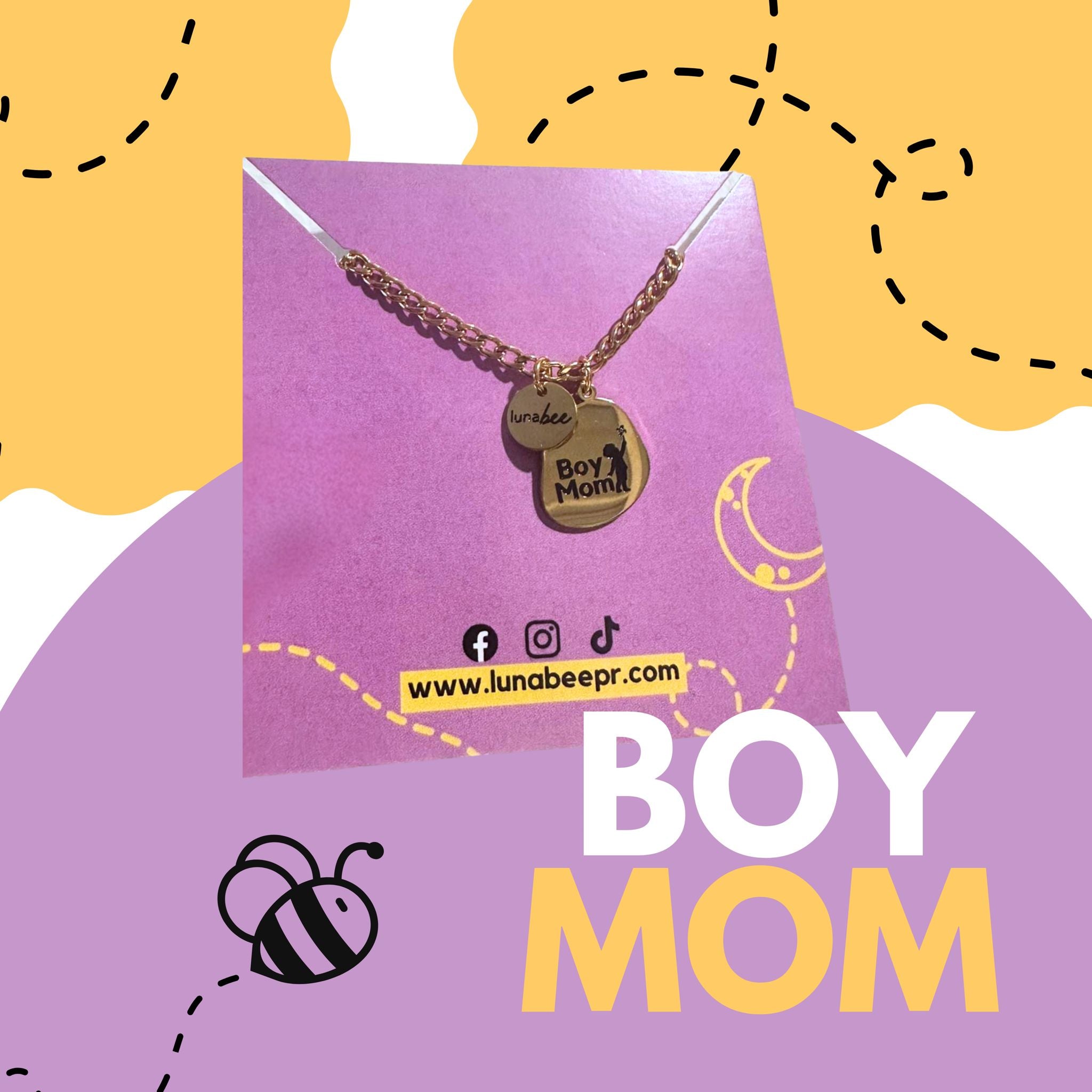 Boy or Girl Mom Necklace