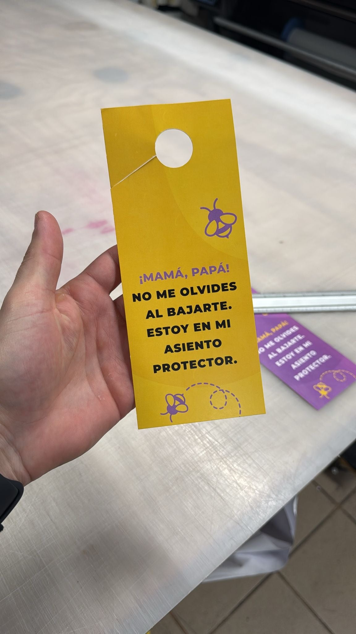 Holder "No me olvides"